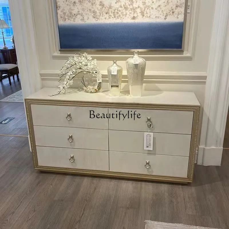 American solid wood chest bedroom modern simple storage small apartment living room locker
American solid wood chest bedroom modern simple storage small apartment living room locker