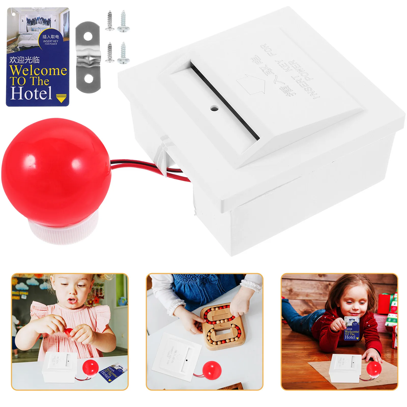 DIY Busy Board Plug-in Card Lamp Educational Part Enhances Creativity Parent-Child Interactive Learning Busy Board DIY Lamp
DIY Busy Board Plug-in Card Lamp Educational Part Enhances Creativity Parent-Child Interactive Learning Busy Board DIY Lamp