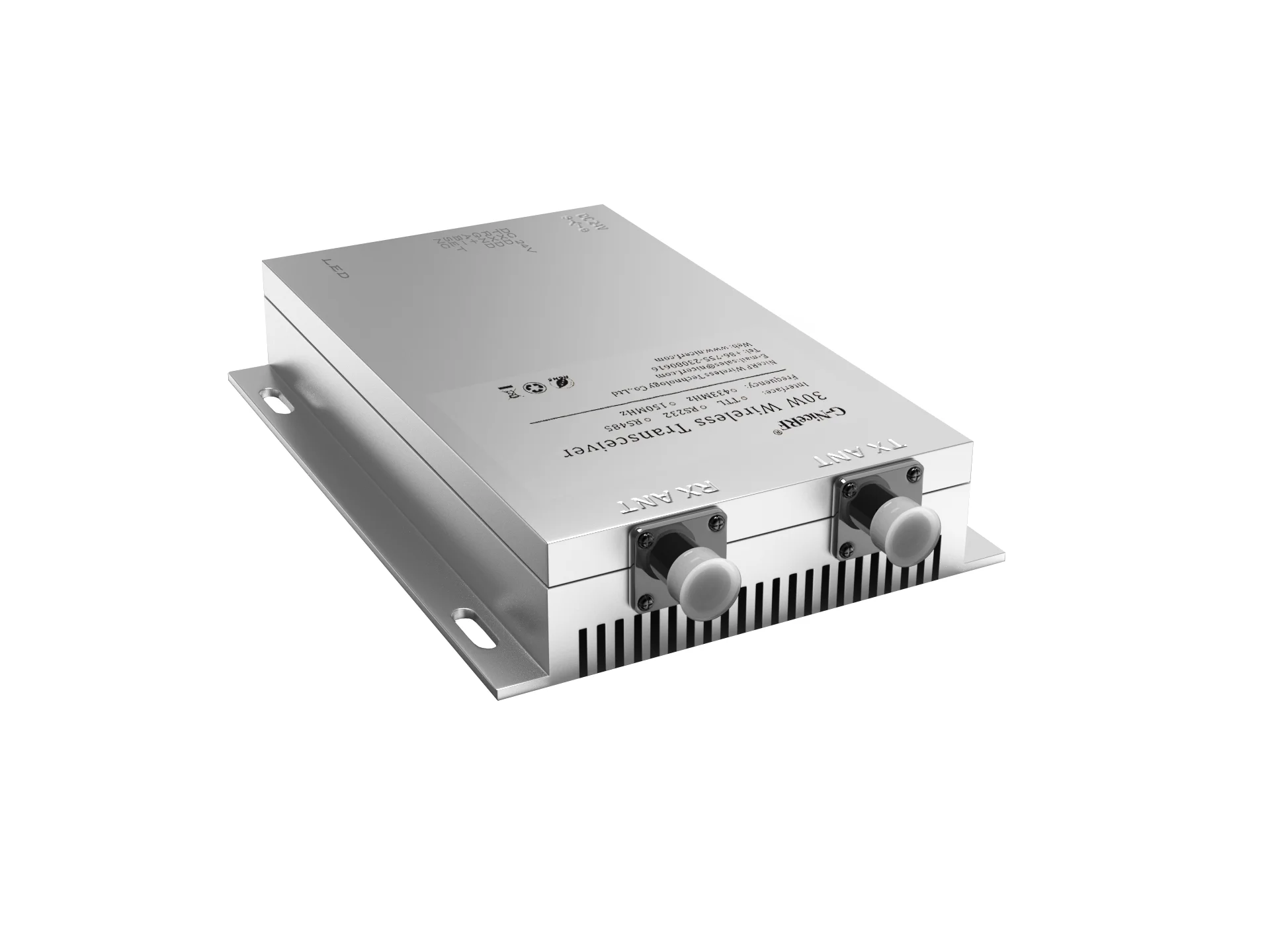 G-NiceRF | 2 Sets LORAP30PRO 30W 433MHz Serial Port Digital Transmission RF Modem Ultra Long Distance
G-NiceRF | 2 Sets LORAP30PRO 30W 433MHz Serial Port Digital Transmission RF Modem Ultra Long Distance