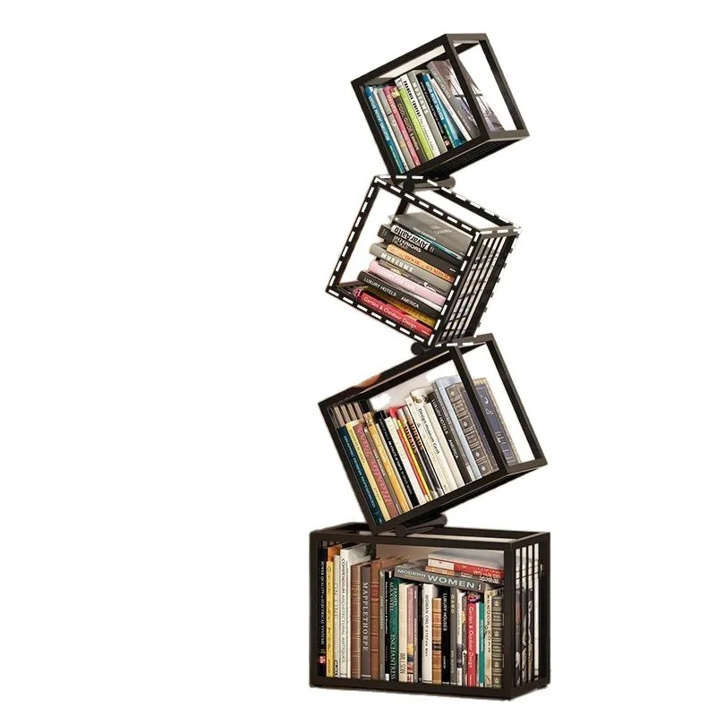 Floor shelf wrought iron special-shaped display shelf living room bookcase
Floor shelf wrought iron special-shaped display shelf living room bookcase