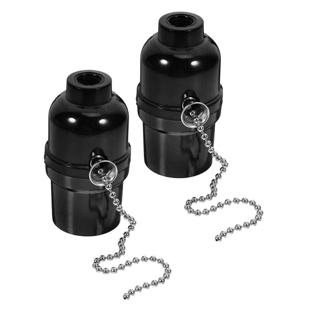 2pcs Pull Chain Light Socket Threaded Design Replacement for Lamp Switch Ceiling Fan Vintage Style Decorative
2pcs Pull Chain Light Socket Threaded Design Replacement for Lamp Switch Ceiling Fan Vintage Style Decorative