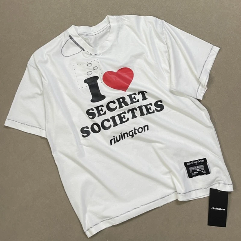 Summer RRR123 Short Sleeve T-shirt High Street Men Woman Cotton Classic Cotton Hip Hop Round Neck Tee Top
Summer RRR123 Short Sleeve T-shirt High Street Men Woman Cotton Classic Cotton Hip Hop Round Neck Tee Top