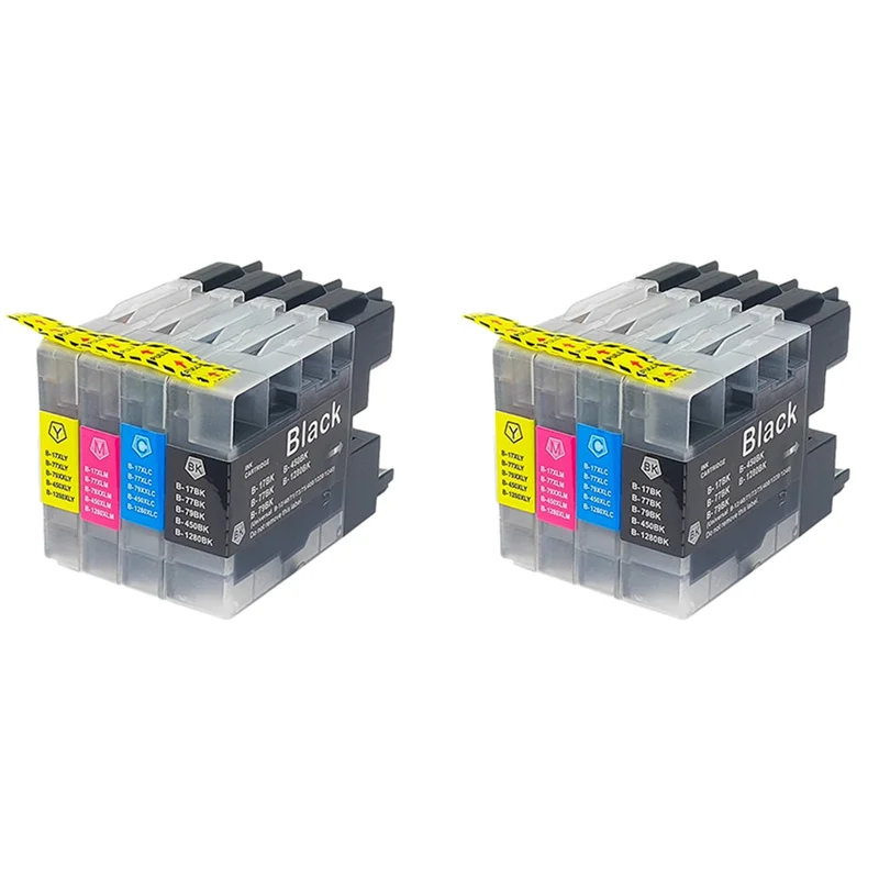 Картриджи для принтеров, чип-картридж, чернильный картридж, подходит для Brother LC1280 LC1240 LC71 LC73 LC75 LC400 LC12 (8 упаковок)-Y18A
Картриджи для принтеров, чип-картридж, чернильный картридж, подходит для Brother LC1280 LC1240 LC71 LC73 LC75 LC400 LC12 (8 упаковок)-Y18A