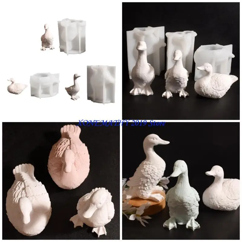 F42F Flexible Silicone Mould Accessory for Creating Duck Holders Decoration With Resin And Plaster Daily Use
F42F Flexible Silicone Mould Accessory for Creating Duck Holders Decoration With Resin And Plaster Daily Use