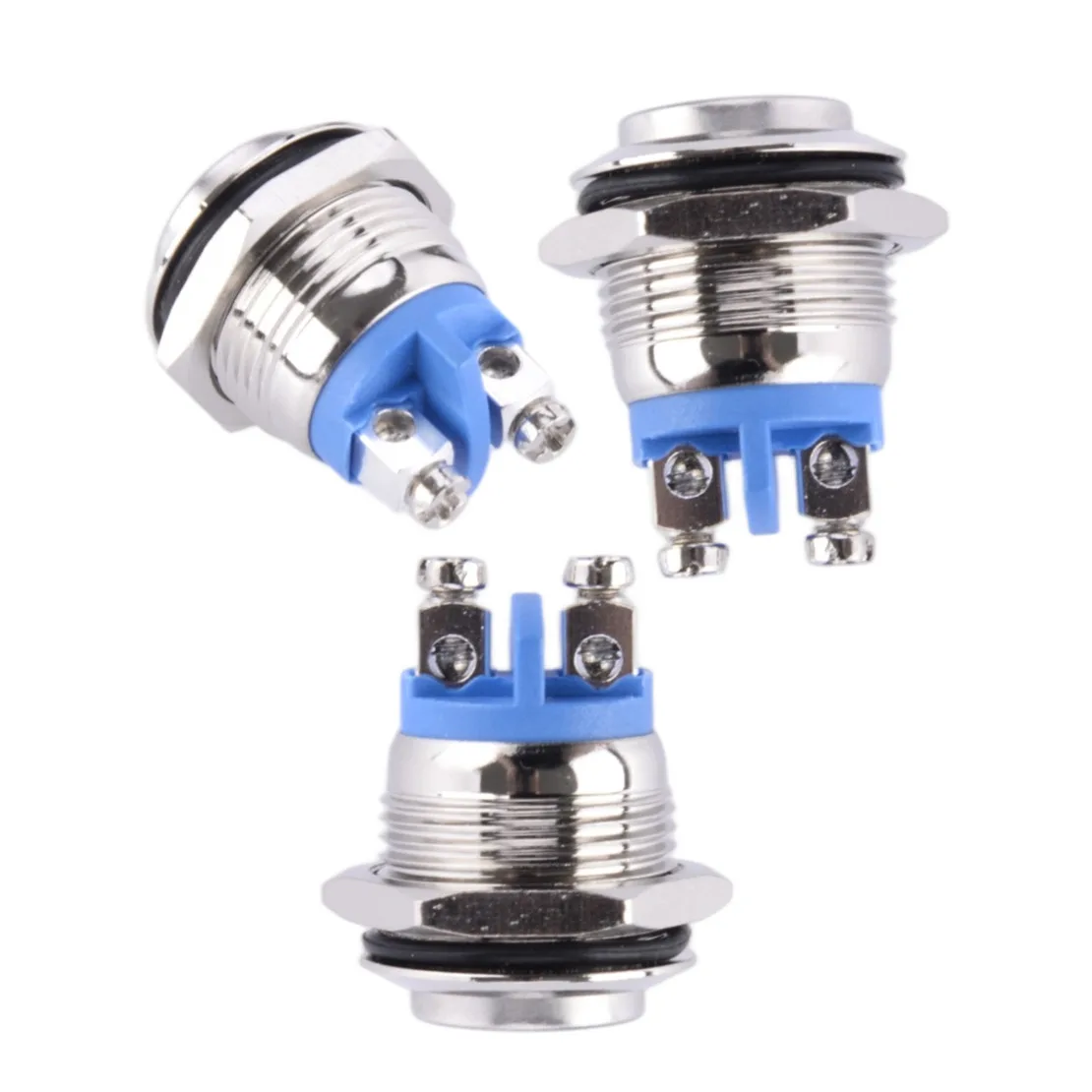 5Pcs 16mm Compact Design Self Return High Round Screw Foot Push Button Switch
5Pcs 16mm Compact Design Self Return High Round Screw Foot Push Button Switch