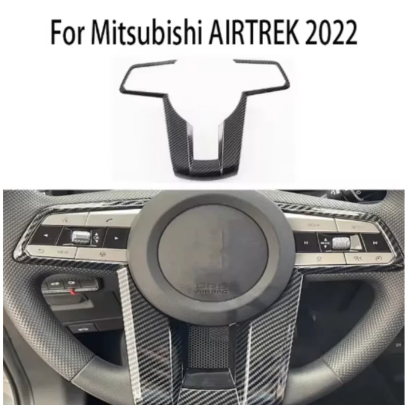 For Mitsubishi AIRTREK 2022-2024 ABS Carbon Fiber Chrome Steering Wheel Frame Replacement Car Styling Trim Accessories
For Mitsubishi AIRTREK 2022-2024 ABS Carbon Fiber Chrome Steering Wheel Frame Replacement Car Styling Trim Accessories