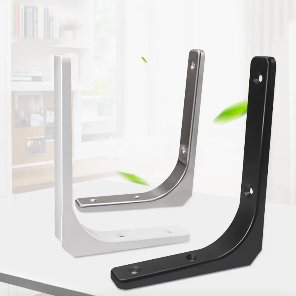2 set 2 Sets Wall Shelf Brackets Heavy Duty Storage Rack Support Floating Bookshelf Holder Mount Stand Durable Shelf for Home
2 set 2 Sets Wall Shelf Brackets Heavy Duty Storage Rack Support Floating Bookshelf Holder Mount Stand Durable Shelf for Home