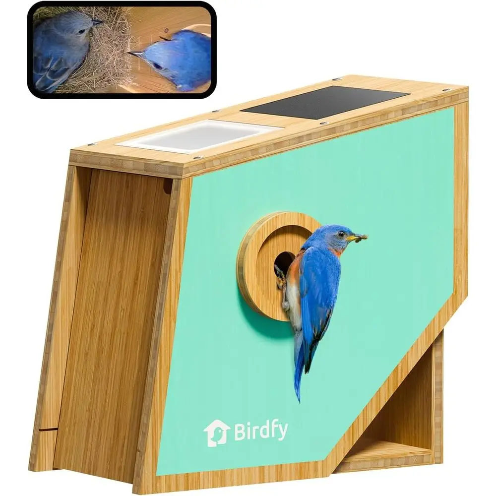 Умный домик для птиц с камерой | ИИ-идентификатор Lietime | Автоматическая запись стадий гнездообразования и оповещений | Пульт дистанционного управления | Ночное видение | Тестер напряжения
Умный домик для птиц с камерой | ИИ-идентификатор Lietime | Автоматическая запись стадий гнездообразования и оповещений | Пульт дистанционного управления | Ночное видение | Тестер напряжения