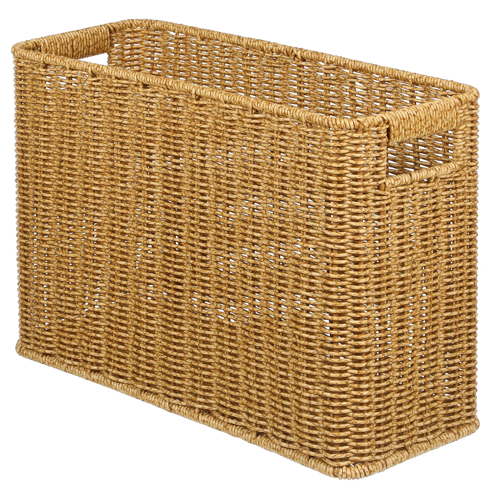 Hollow Handle Woven Storage Basket Large Capacity Desktop Organizer For Home Sundries Container Multipurpose Household Bin
Hollow Handle Woven Storage Basket Large Capacity Desktop Organizer For Home Sundries Container Multipurpose Household Bin