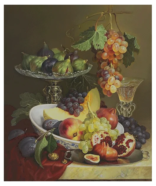 Fruit Figs and grapes Sewing Kit 16CT 18CT 14CT Unprinted Cross Stitch Kits Embroidery Art DIY Handmade Needlework Home Decor
Fruit Figs and grapes Sewing Kit 16CT 18CT 14CT Unprinted Cross Stitch Kits Embroidery Art DIY Handmade Needlework Home Decor