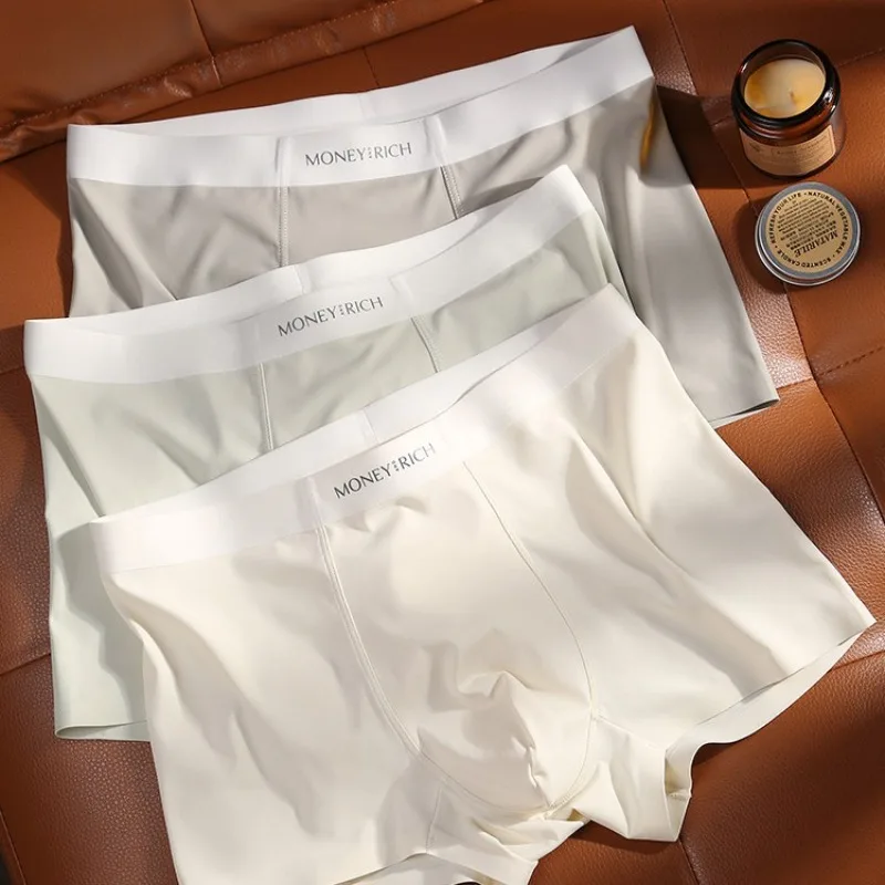 3PCS Men's Underwear Ice Silk Seamless Quick-drying Cool Seamless 10A Bacteriostatic Breathable Boxer Underwear
3PCS Men's Underwear Ice Silk Seamless Quick-drying Cool Seamless 10A Bacteriostatic Breathable Boxer Underwear