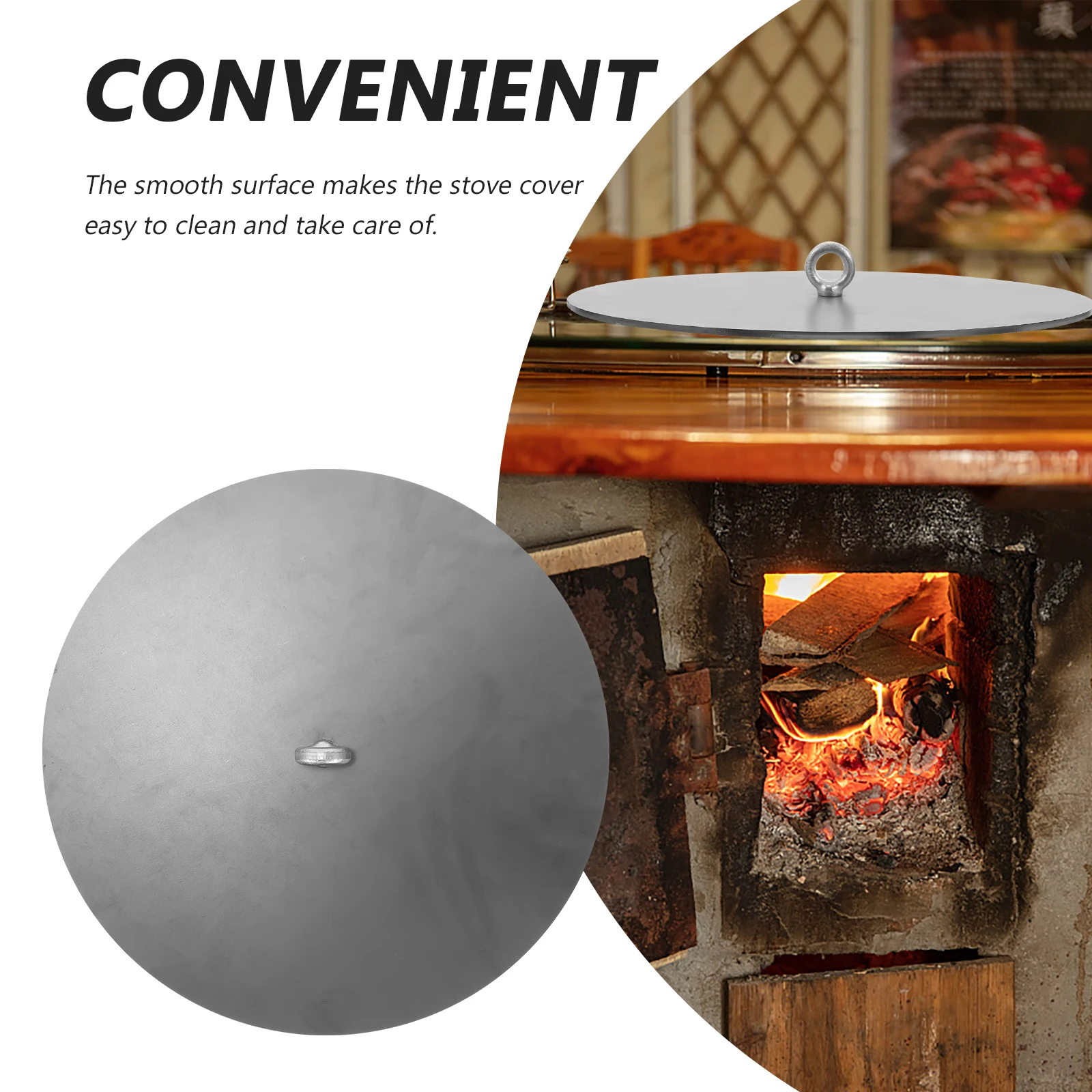 Stove Cover 18cm Thick 2 7mm Iron Lid Easy Clean Multi function Household Burner Furnace Accessories Practical Kitchen
Stove Cover 18cm Thick 2 7mm Iron Lid Easy Clean Multi function Household Burner Furnace Accessories Practical Kitchen