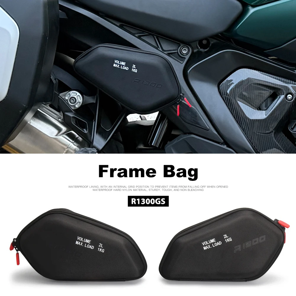 For Motorcycle Storage Package Bags Side Frame Bag Waterproof Bag Tool Bag For BMW R1300 GS 1300 R R1300GS R 1300 GSA 2024 2025
For Motorcycle Storage Package Bags Side Frame Bag Waterproof Bag Tool Bag For BMW R1300 GS 1300 R R1300GS R 1300 GSA 2024 2025