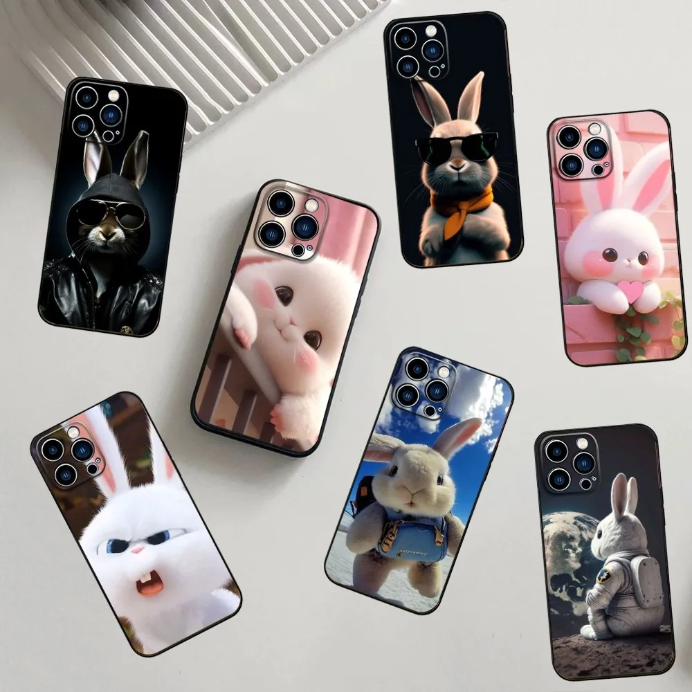 Rabbit Phone Case For iPhone 16,15,14,13,12,11,Pro,X,XS,Max,XR,Plus,Mini Soft Silicone Black Shockproof TPU
Rabbit Phone Case For iPhone 16,15,14,13,12,11,Pro,X,XS,Max,XR,Plus,Mini Soft Silicone Black Shockproof TPU