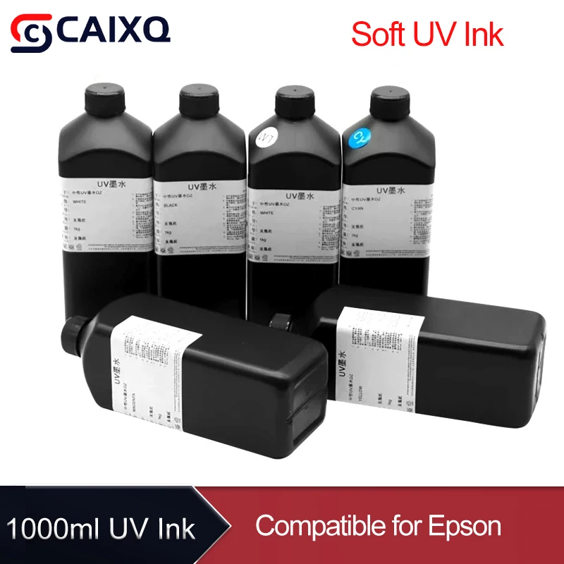 1 л мягкие сменные УФ-чернила для принтера Epson DX5 DX7 DX10 XP600 TX800 L800 L805 L1800 R290 R300 1390 1400 1410 1430
1 л мягкие сменные УФ-чернила для принтера Epson DX5 DX7 DX10 XP600 TX800 L800 L805 L1800 R290 R300 1390 1400 1410 1430