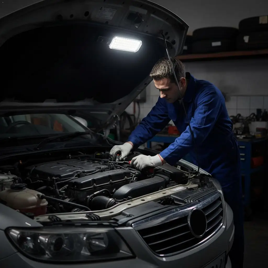 LED Car Repair Work Light Magnetic Handheld Inspection Lamp With Long Cable Portable Emergency Garage Workshop Tool
LED Car Repair Work Light Magnetic Handheld Inspection Lamp With Long Cable Portable Emergency Garage Workshop Tool