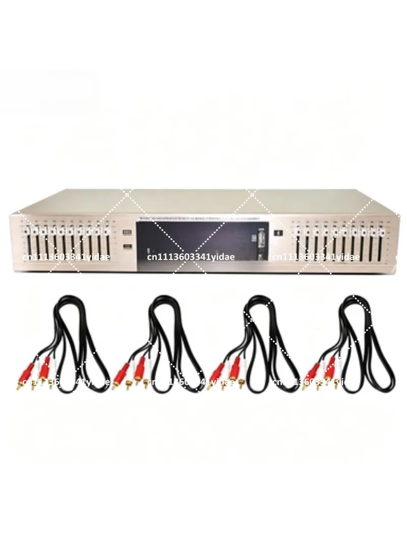 Digital HD Stereo Preamplifier Equalizer Built-In USB Bluetooth Home Stage Dual 10 Segments EQ-898
Digital HD Stereo Preamplifier Equalizer Built-In USB Bluetooth Home Stage Dual 10 Segments EQ-898