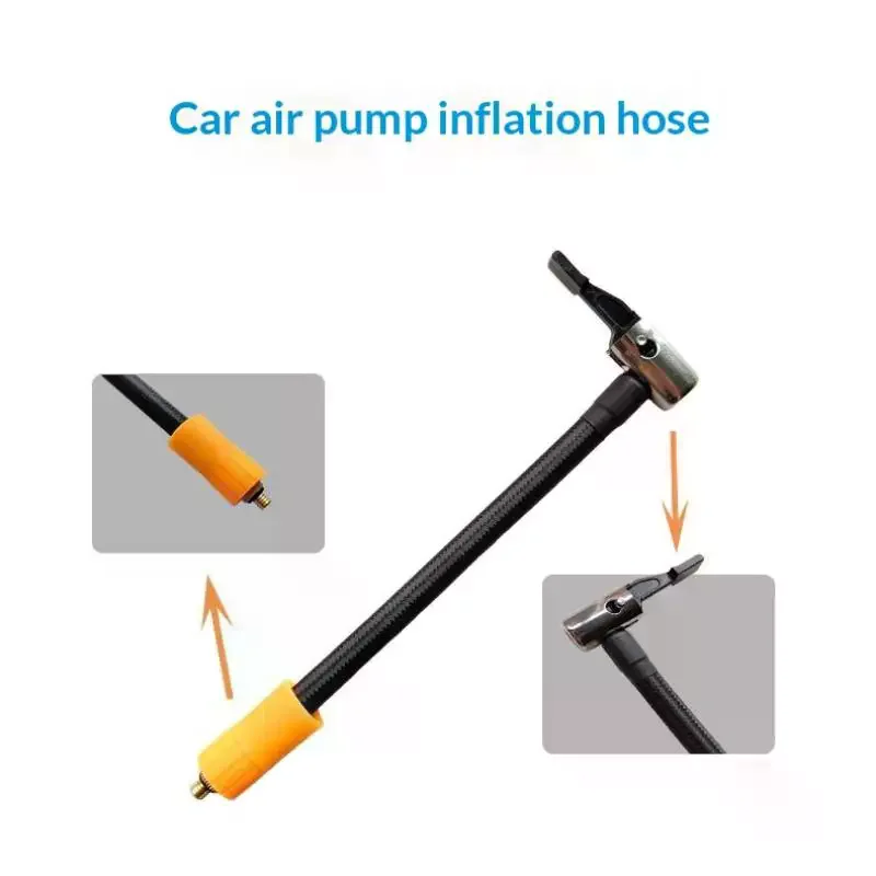 Braided Tire Inflator Hose Leak Proof Connector Flexible Design for Electric Bike Scooter Car Tire Inflation
Braided Tire Inflator Hose Leak Proof Connector Flexible Design for Electric Bike Scooter Car Tire Inflation
