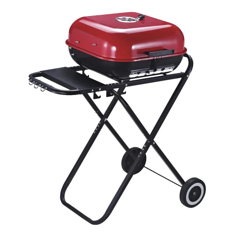Charcoal Grill with Side Table Cooking Grid Area Outdoor Backyard Camping Picnics Black
Charcoal Grill with Side Table Cooking Grid Area Outdoor Backyard Camping Picnics Black