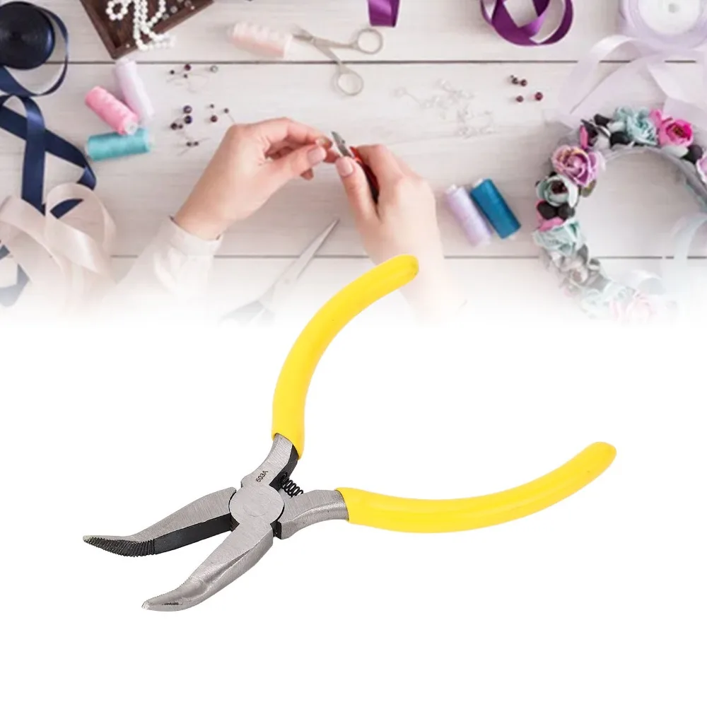 High Carbon Steel Needle Nose Pliers Rustproof Ergonomic Rubber Handle Craft Pliers Skid Resistant Precision Tool DIY Craft
High Carbon Steel Needle Nose Pliers Rustproof Ergonomic Rubber Handle Craft Pliers Skid Resistant Precision Tool DIY Craft