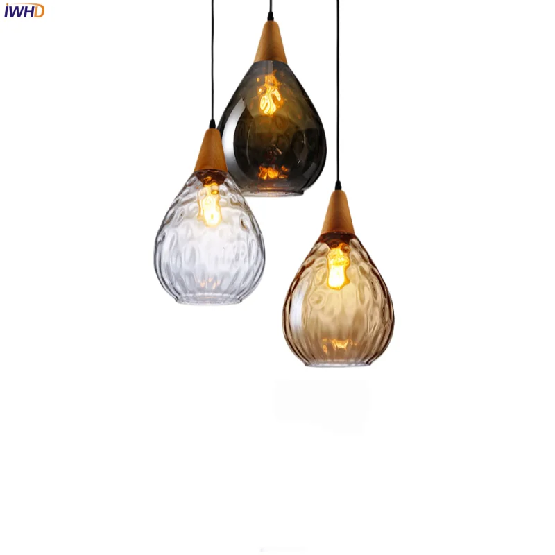 IWHD Creative Rippled Glass LED Hanging Lamps Living Room Kitchen Island Restaurant Mid Century Modern Pendant Light Hanglamp
IWHD Creative Rippled Glass LED Hanging Lamps Living Room Kitchen Island Restaurant Mid Century Modern Pendant Light Hanglamp
