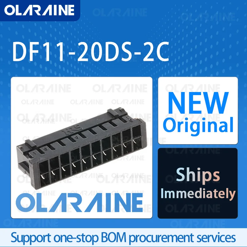 50/200/500Pcs DF11-20DS-2C 100% brand new and original IC chip Connectors Headers and Wire Housings 20 Position 2 A
50/200/500Pcs DF11-20DS-2C 100% brand new and original IC chip Connectors Headers and Wire Housings 20 Position 2 A