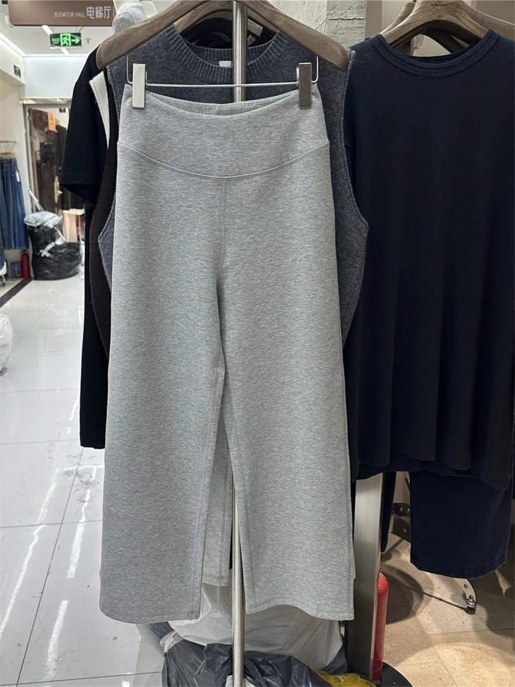 Trendy High Waist Wide Leg Straight Leg Pants Yoga Casual Women's Faion Korean Sle Nine Points Spring Autumn Trousers
Trendy High Waist Wide Leg Straight Leg Pants Yoga Casual Women's Faion Korean Sle Nine Points Spring Autumn Trousers