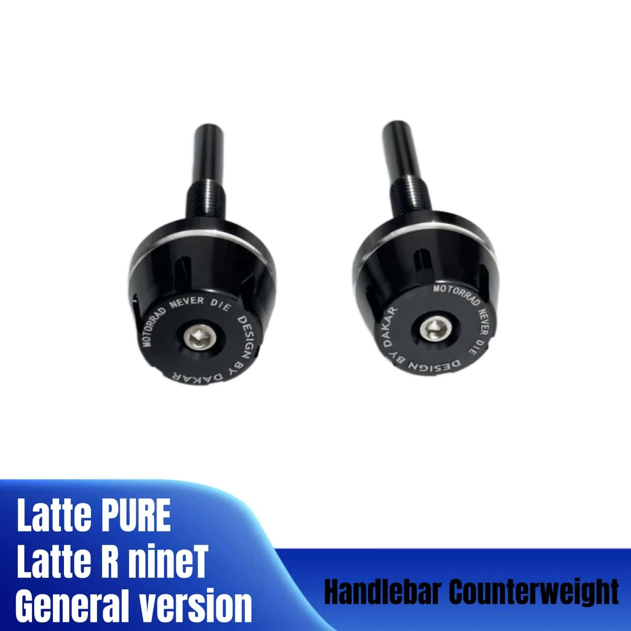 For BMW Latte PURE RnineT General version 2013-2025 Motorcycle Handlebar Counterweight Plug End Stabilizer
For BMW Latte PURE RnineT General version 2013-2025 Motorcycle Handlebar Counterweight Plug End Stabilizer