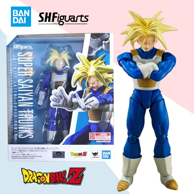 Bandai Genuine Dragon Ball SHF SUPER SAIYAN TRUNKS INFINITE LATENT SUPER POWER Action Figure Model Toy Gift Collection Model
Bandai Genuine Dragon Ball SHF SUPER SAIYAN TRUNKS INFINITE LATENT SUPER POWER Action Figure Model Toy Gift Collection Model