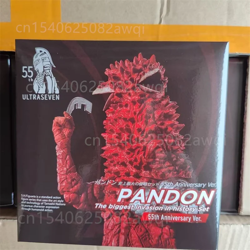 Shf Pandon Monster 55th Anniversary Action Figure Alien Figuras Two-Headed Movable Collectible Model Toy Gift for Adults 16CM
Shf Pandon Monster 55th Anniversary Action Figure Alien Figuras Two-Headed Movable Collectible Model Toy Gift for Adults 16CM