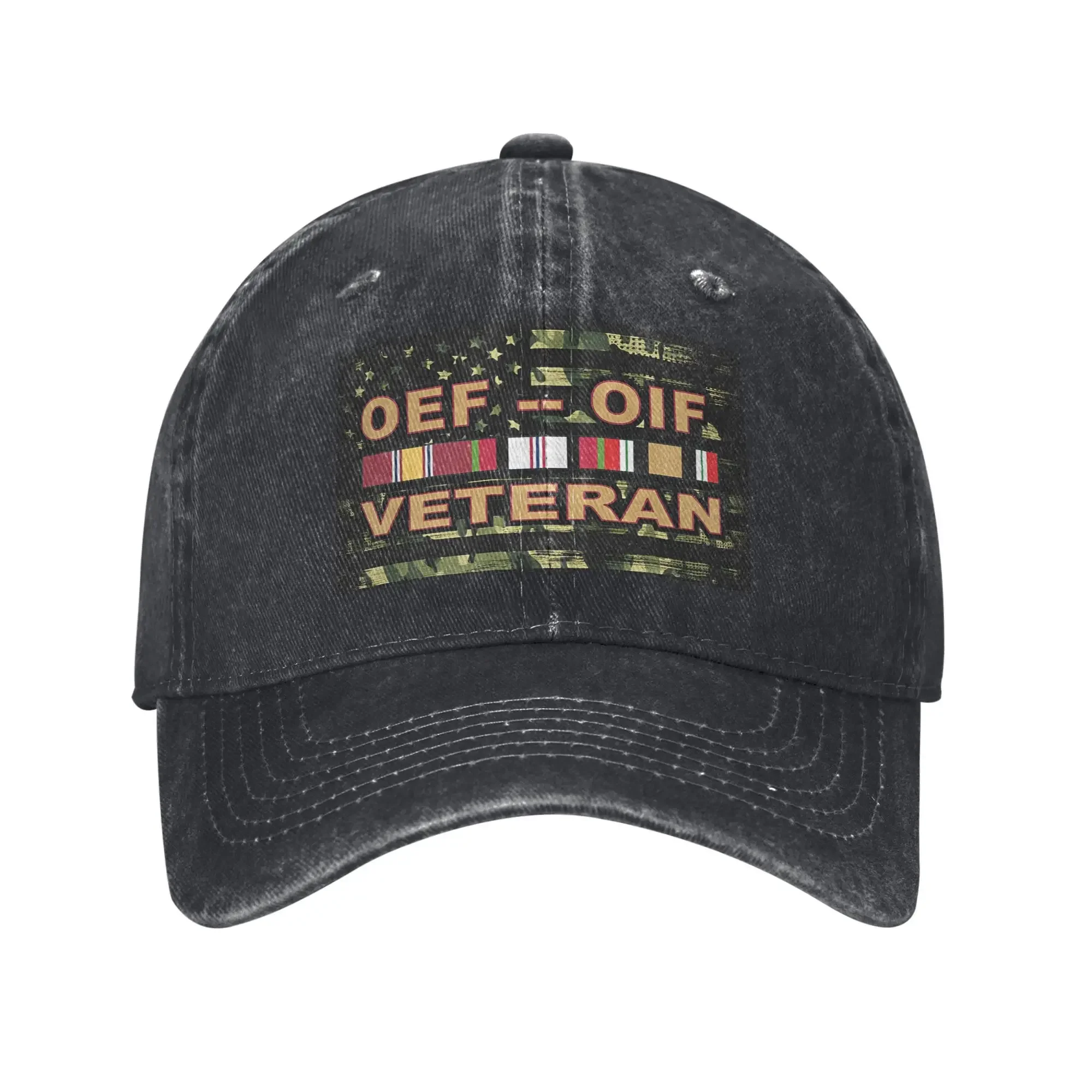Vintage Operations Enduring Freedom OEF OIF Veteran Baseball Cap Unisex Distressed Denim Washed Headwear Outdoor Travel Gift Hat
Vintage Operations Enduring Freedom OEF OIF Veteran Baseball Cap Unisex Distressed Denim Washed Headwear Outdoor Travel Gift Hat