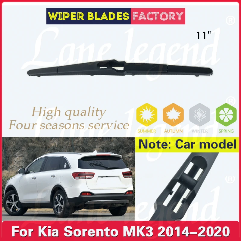 Car Wiper 11" Rear Wiper Blade For Kia Sorento MK3 2014 - 2020 2015 2016 2017 2018 2019 Windshield Windscreen Rear Window
Car Wiper 11" Rear Wiper Blade For Kia Sorento MK3 2014 - 2020 2015 2016 2017 2018 2019 Windshield Windscreen Rear Window