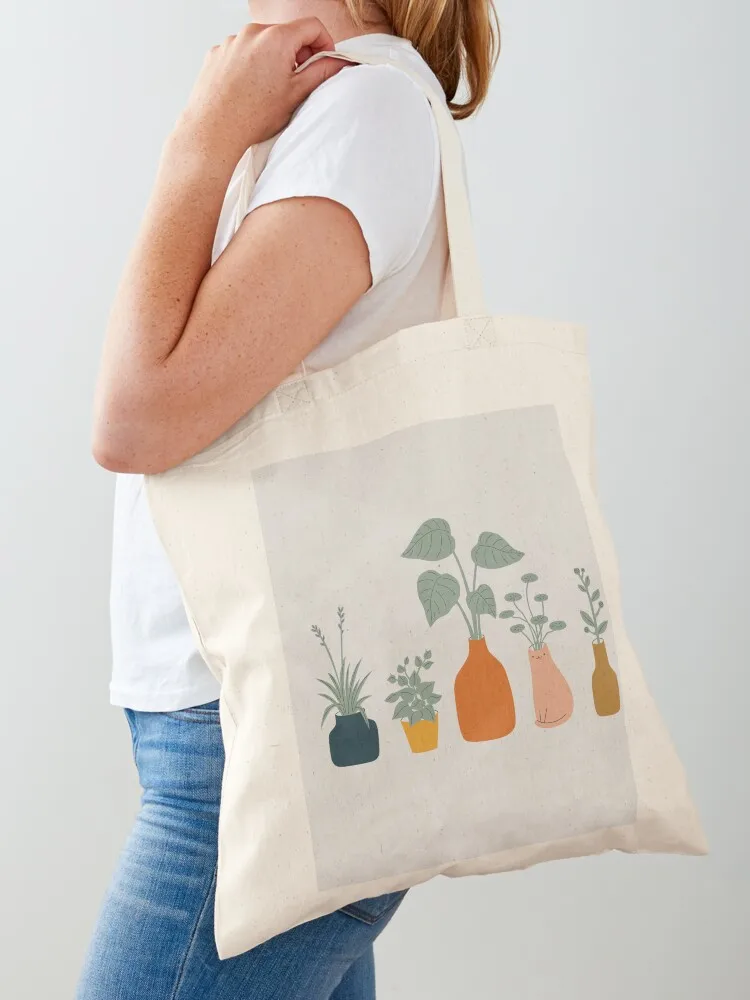 Cat and Plant 9 Tote Bag shopping trolley bag tote bag woman hand
Cat and Plant 9 Tote Bag shopping trolley bag tote bag woman hand