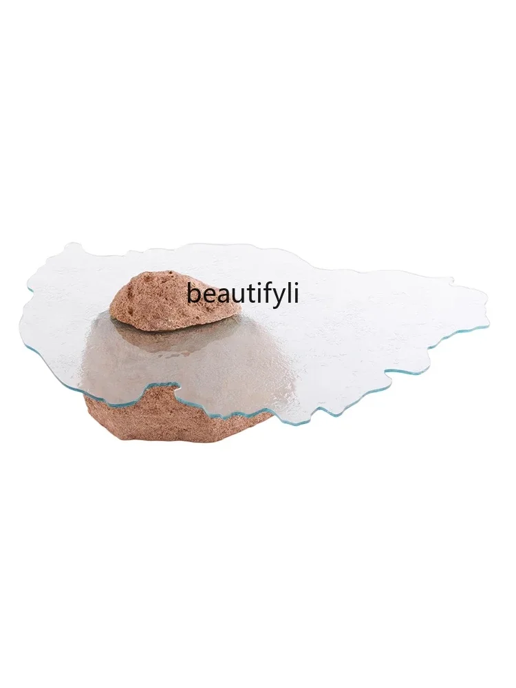 ss 26 Modern Minimalist Creative Coffee Table Designer Personalized Living Room Special-Shaped Tempered Glass Low Table
ss 26 Modern Minimalist Creative Coffee Table Designer Personalized Living Room Special-Shaped Tempered Glass Low Table