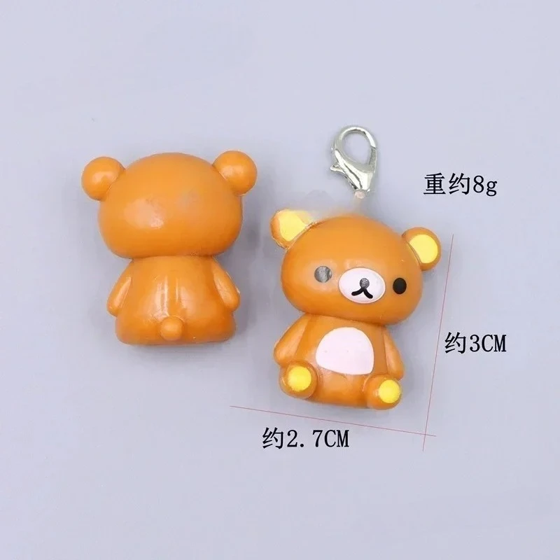 new Sitting posture Kawaii Rilakkuma Easy Bear Keyrings Lazybear Doll Keychains Puller Phone Rope Necklace Accessories Pendants
new Sitting posture Kawaii Rilakkuma Easy Bear Keyrings Lazybear Doll Keychains Puller Phone Rope Necklace Accessories Pendants