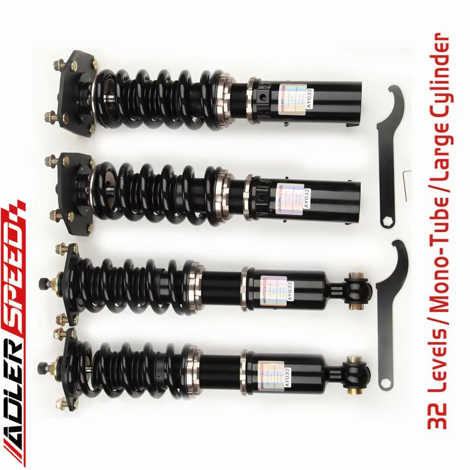 For Mitsubishi Eclipse FWD (D2) 1990-94 ADLERSPEED Coilovers Suspension Kit w/ 32-Way Damping
For Mitsubishi Eclipse FWD (D2) 1990-94 ADLERSPEED Coilovers Suspension Kit w/ 32-Way Damping