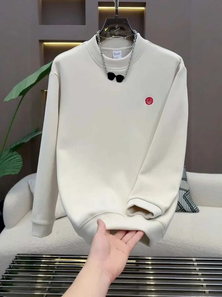 Модный мужской свитшот для празднования Китайского Нового года с небольшим логотипом, удобный, с длинными рукавами и круглым вырезом, мужская кофта
Модный мужской свитшот для празднования Китайского Нового года с небольшим логотипом, удобный, с длинными рукавами и круглым вырезом, мужская кофта