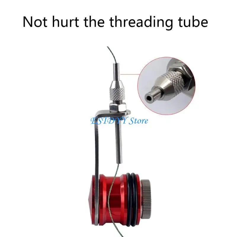 G6DE Metal PR Bobbin Knotter Fishing Line Winder Carbon Line PE Cable Assist
G6DE Metal PR Bobbin Knotter Fishing Line Winder Carbon Line PE Cable Assist