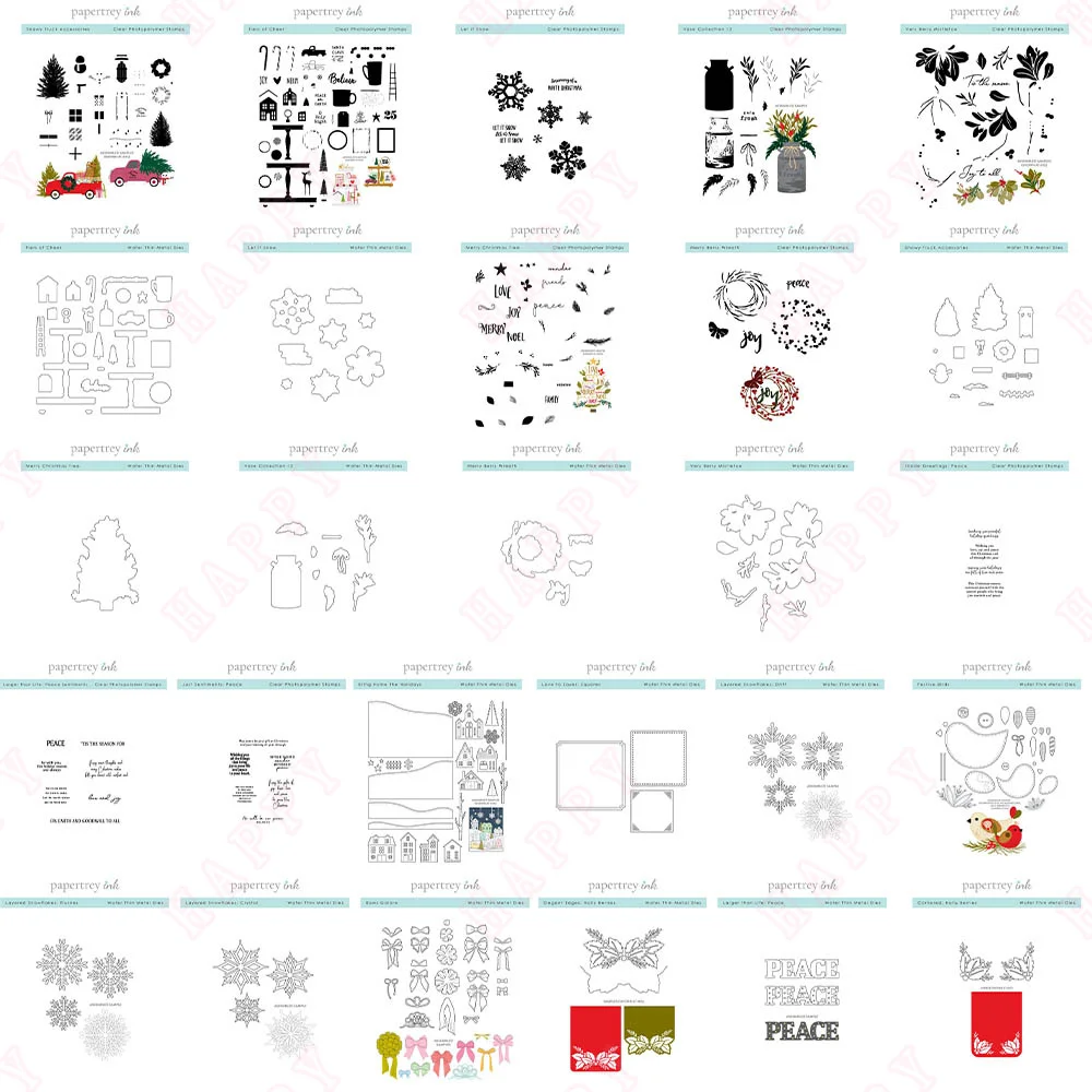Christmas 2022 New 3D Vignettes Collection Metal Cutting Dies Craft Paper Make Template Handmade Holidays Winter Snowflake Trees
Christmas 2022 New 3D Vignettes Collection Metal Cutting Dies Craft Paper Make Template Handmade Holidays Winter Snowflake Trees