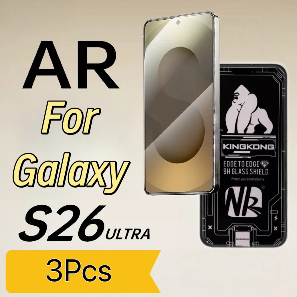 HD Screen Protector for Galaxy S26 S25 S24 S23 S22 A37 A56 A57, 9H Hardness, Bubble-Free, 3-Pack
HD Screen Protector for Galaxy S26 S25 S24 S23 S22 A37 A56 A57, 9H Hardness, Bubble-Free, 3-Pack
