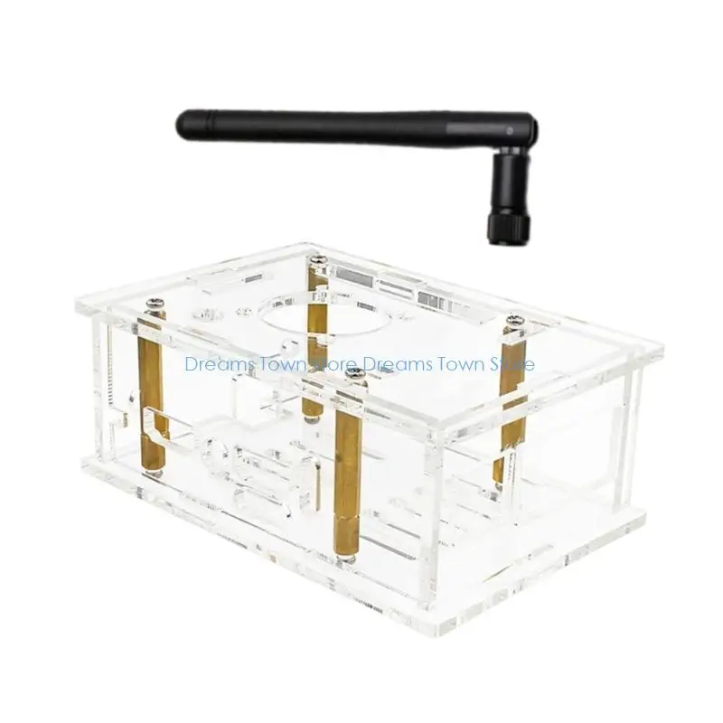 HX6A Acrylic Enclosure Case for Orange 5 Board Cover Performances Cooling Fan Optinal
HX6A Acrylic Enclosure Case for Orange 5 Board Cover Performances Cooling Fan Optinal