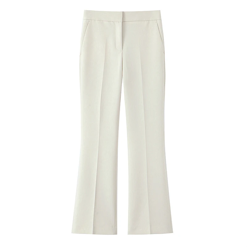 Willshela женские модные бежевые брюки-клеш на молнии спереди винтажные с высокой талией полная длина женские шикарные женские брюки
Willshela женские модные бежевые брюки-клеш на молнии спереди винтажные с высокой талией полная длина женские шикарные женские брюки