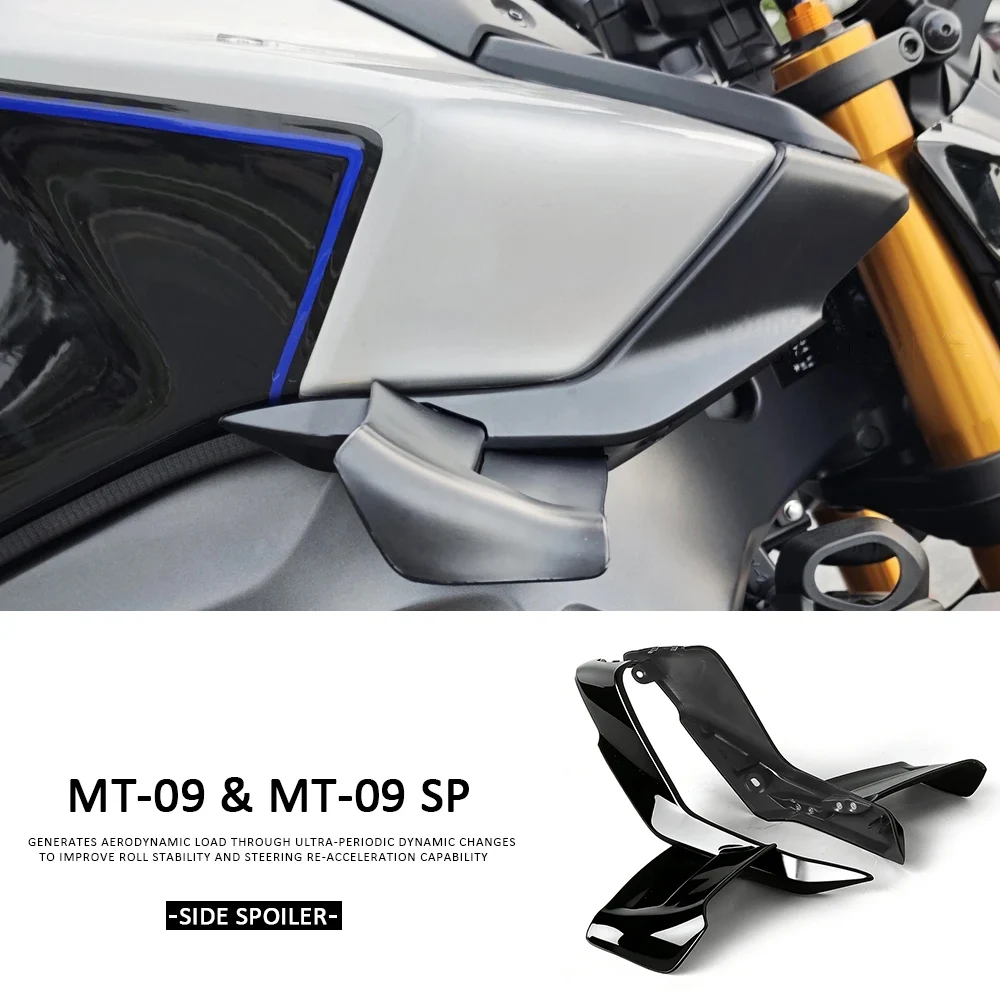 Motorcycle Side Downforce Naked Spoilers Fixed Winglet Fairing Wings Deflectors For YAMAHA MT 09 MT09 MT-09 SP 2024 2025 2026
Motorcycle Side Downforce Naked Spoilers Fixed Winglet Fairing Wings Deflectors For YAMAHA MT 09 MT09 MT-09 SP 2024 2025 2026