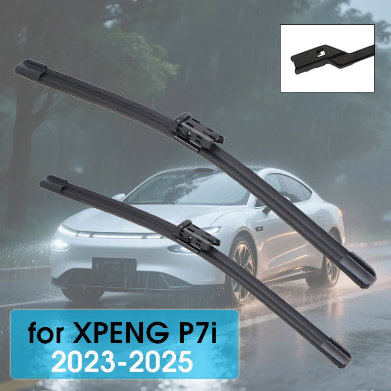 For XPENG P7i 2023-2025 24"+17" Car Wiper Front Wiper Blades Fit Push Button Arm Front Windscreen Wipers Auto Accessories
For XPENG P7i 2023-2025 24"+17" Car Wiper Front Wiper Blades Fit Push Button Arm Front Windscreen Wipers Auto Accessories