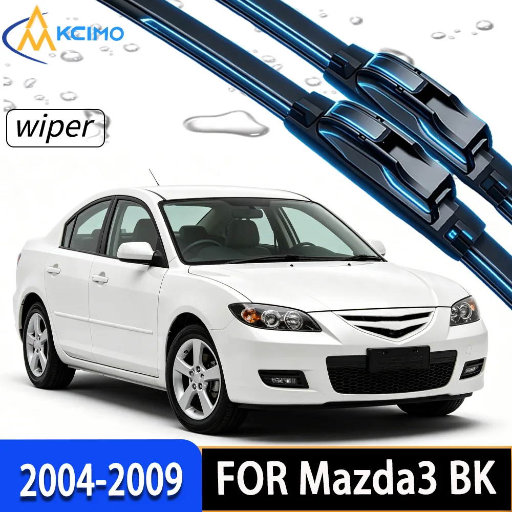 Premium Front Windshield Wiper Blades with High-Density Rubber, Perfect Direct Fit for Mazda3 BK 2004-2009
Premium Front Windshield Wiper Blades with High-Density Rubber, Perfect Direct Fit for Mazda3 BK 2004-2009