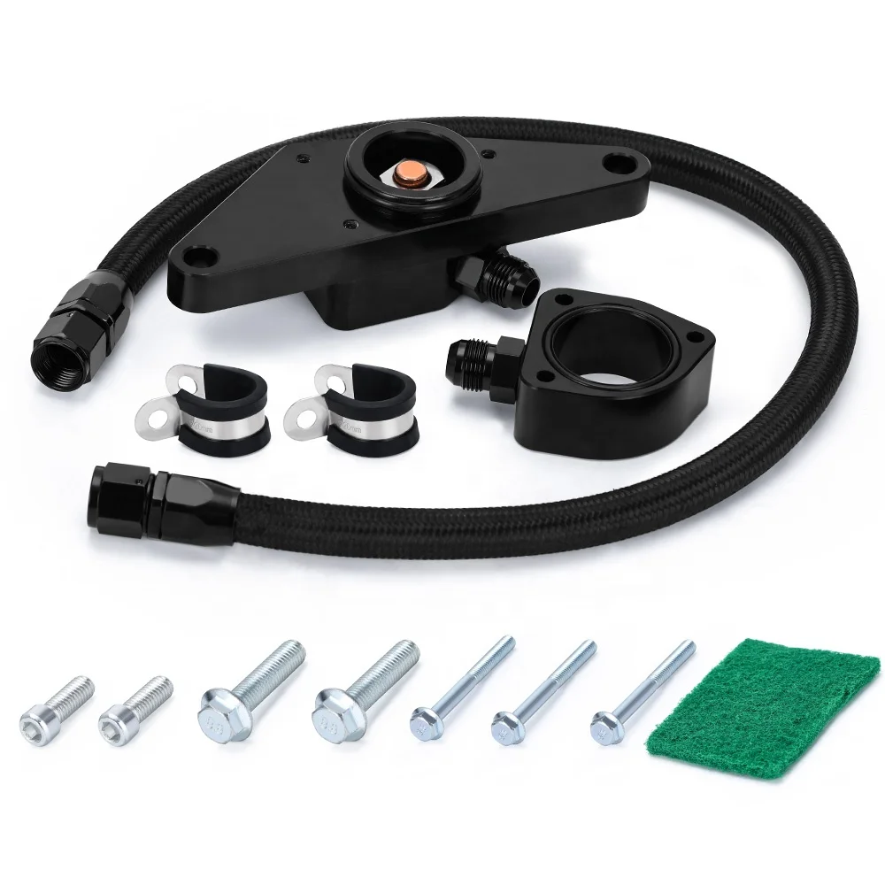 Coolant Kit With Braided Hose Line For 07.5-18 Dodge Ram All 6.7 6.7L Cummins & 03-07 5.9L Manual Diesel PQY-FPB009BK-QY
Coolant Kit With Braided Hose Line For 07.5-18 Dodge Ram All 6.7 6.7L Cummins & 03-07 5.9L Manual Diesel PQY-FPB009BK-QY