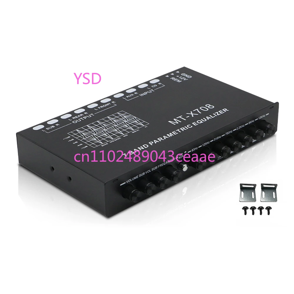 Professional 7-Band Car Equalizer — Multifunctional Audio EQ with Crossover Amplifier
Professional 7-Band Car Equalizer — Multifunctional Audio EQ with Crossover Amplifier