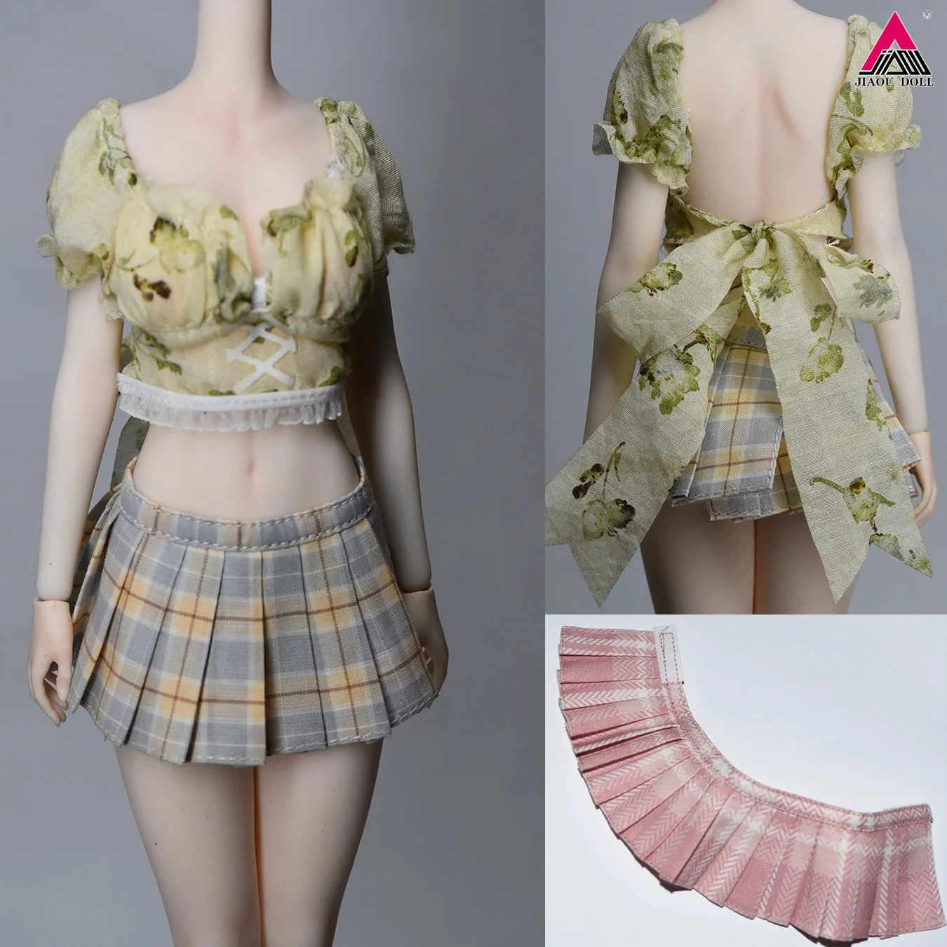 1/6 Scale Female Sailor Mini Skirt Plaid Skirt 3.5cm Clothes Model Fit 12" TBL PH Soldier Action Figure Body Doll
1/6 Scale Female Sailor Mini Skirt Plaid Skirt 3.5cm Clothes Model Fit 12" TBL PH Soldier Action Figure Body Doll