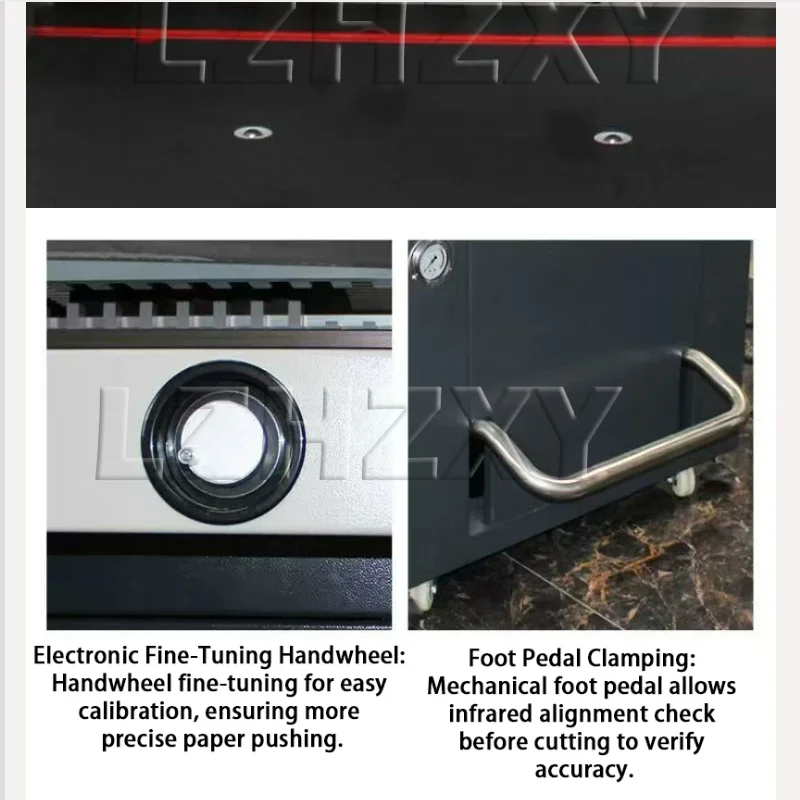 Heavy Duty Hydraulic Paper Cutter Automatic Programmable Photo Album Book Cutter 100mm Thick Paper Cutter Equipment Customized
Heavy Duty Hydraulic Paper Cutter Automatic Programmable Photo Album Book Cutter 100mm Thick Paper Cutter Equipment Customized