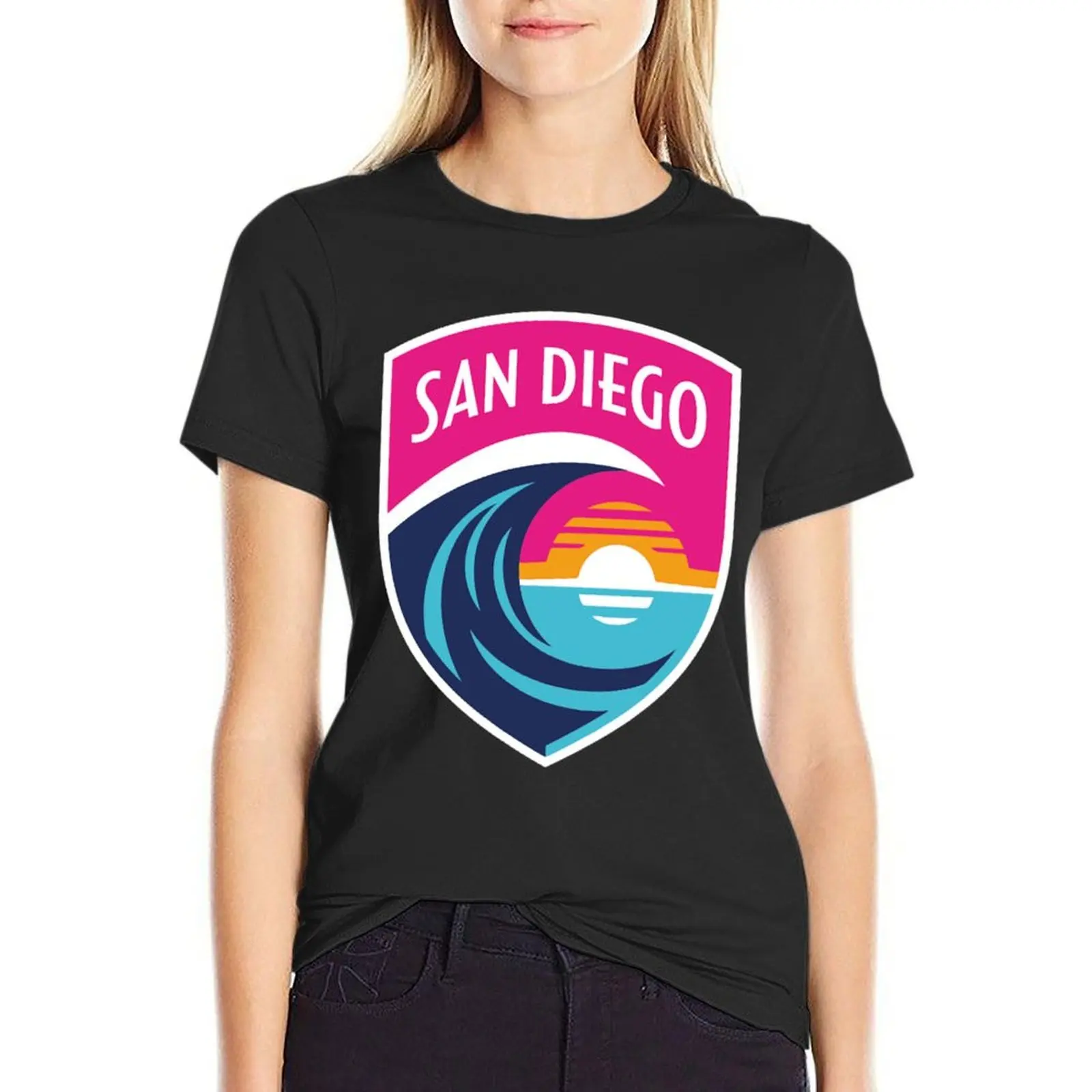 San Diego Wave FC T-Shirt anime clothes vintage clothes shirts graphic tees Blouse tight shirts for Women
San Diego Wave FC T-Shirt anime clothes vintage clothes shirts graphic tees Blouse tight shirts for Women